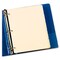 Oxford Divider, Index, Writeon, 5Tab Pk OXF13V - alternate 2